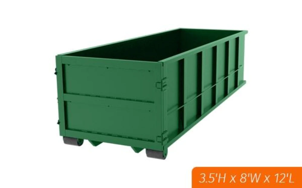10 yard dumpster size comparison Asheville NC
